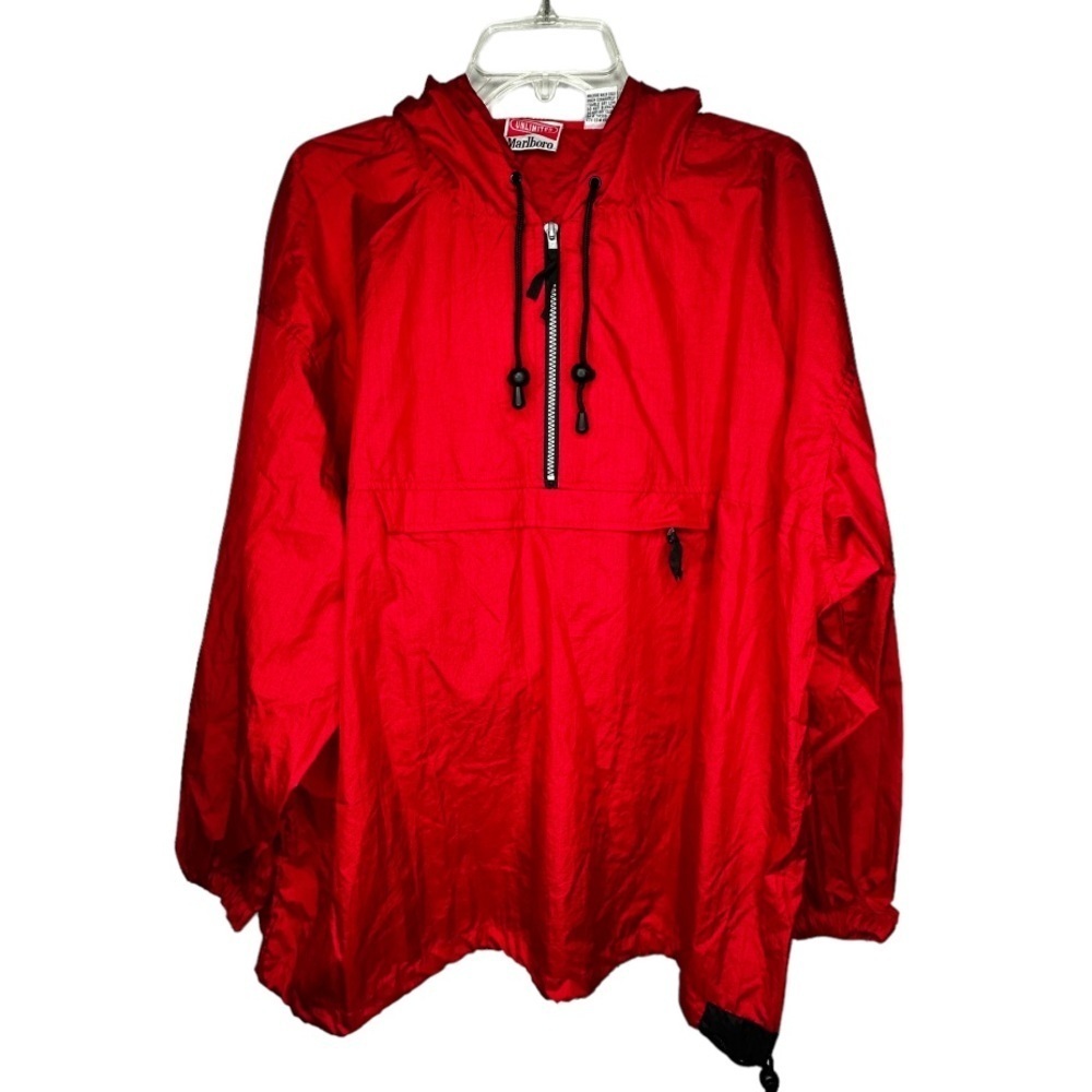 Vintage Marlboro Unlimited Red Pullover Jacket
